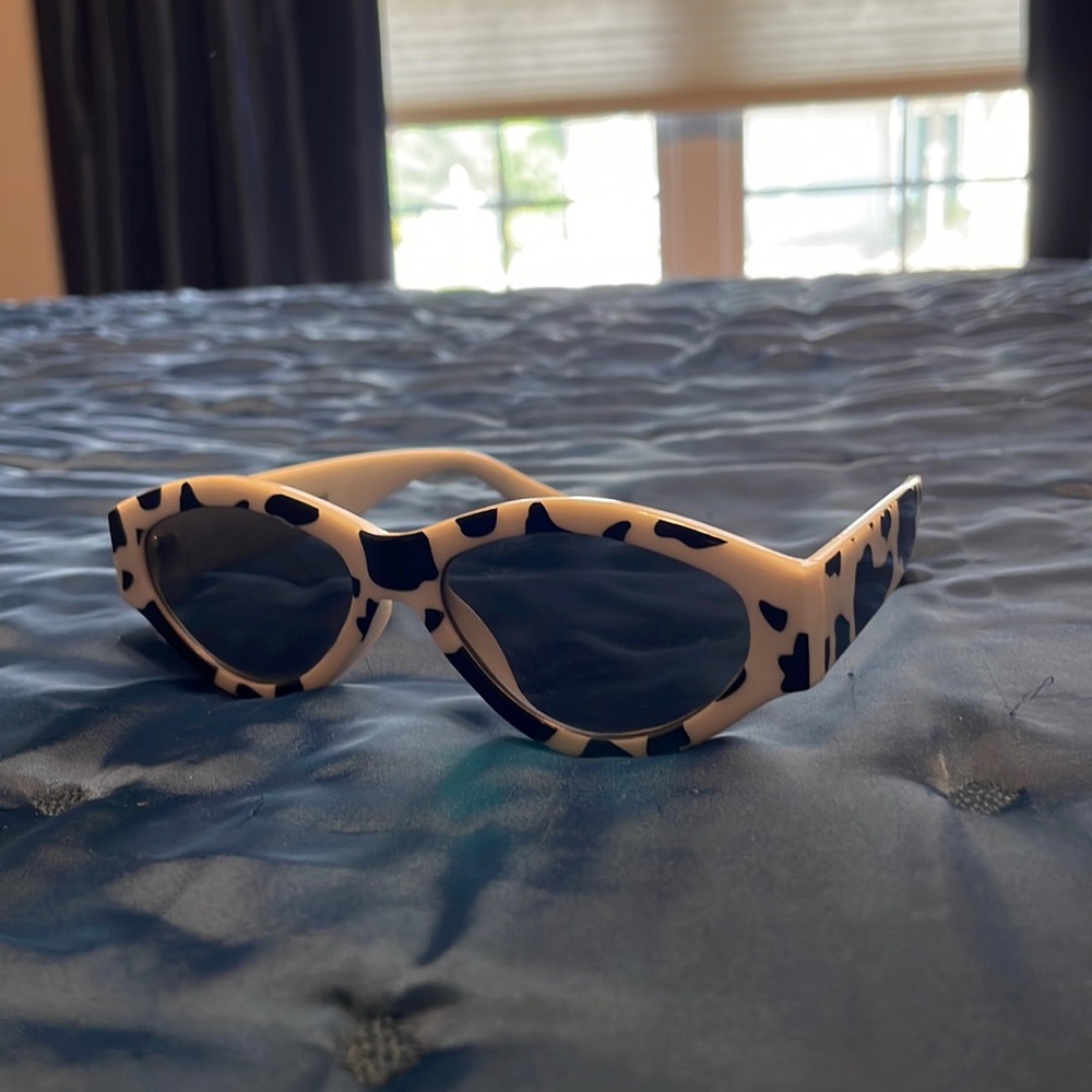 cow print sunglasses